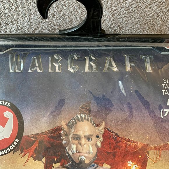 Warcraft Durotan Child Muscles Halloween Costume Size M (7-8) Disguise - Picture 4 of 12